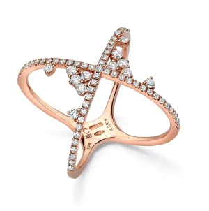 X Diamond Ring