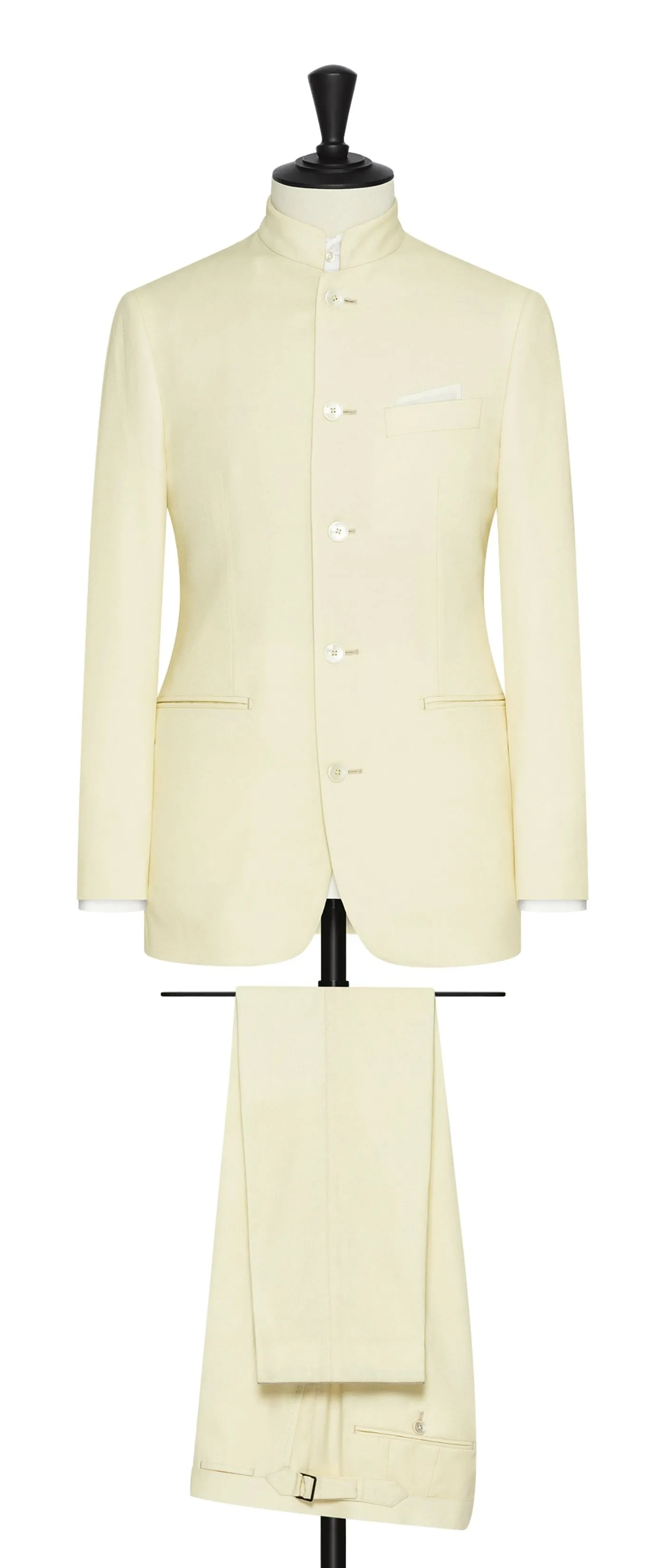 Zignone Ivory S120 Merino Wool Sablé